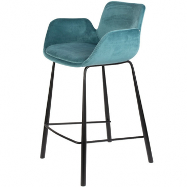 Zuiver Counter Barstoel Brit Blauw