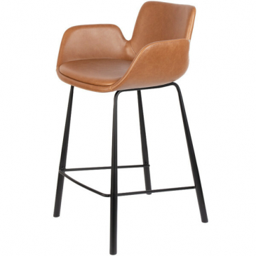 Zuiver Counter Barstoel Brit LL Bruin