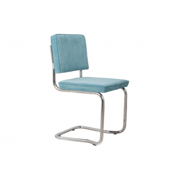 Zuiver Eetkamerstoel Ridge Kink Rib Blauw
