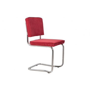 Zuiver Eetkamerstoel Ridge Kink Rib Rood 