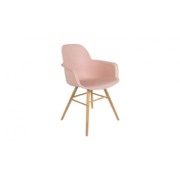 Zuiver Stoel Met Arm Albert Kuip Old Pink