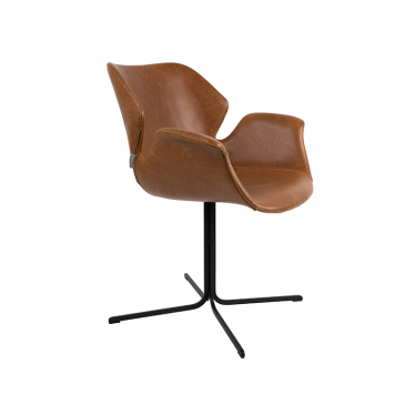 Zuiver Stoel Nikki All Brown
