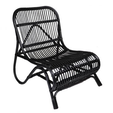 Stoel Lounge Zwart
