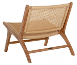 Must Living Fauteuil Lazy Loom Naturel Teakhout