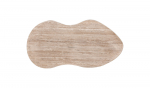 Salontafel Oliver Travertin Beige/Zwart 140cm - Giga Meubel
