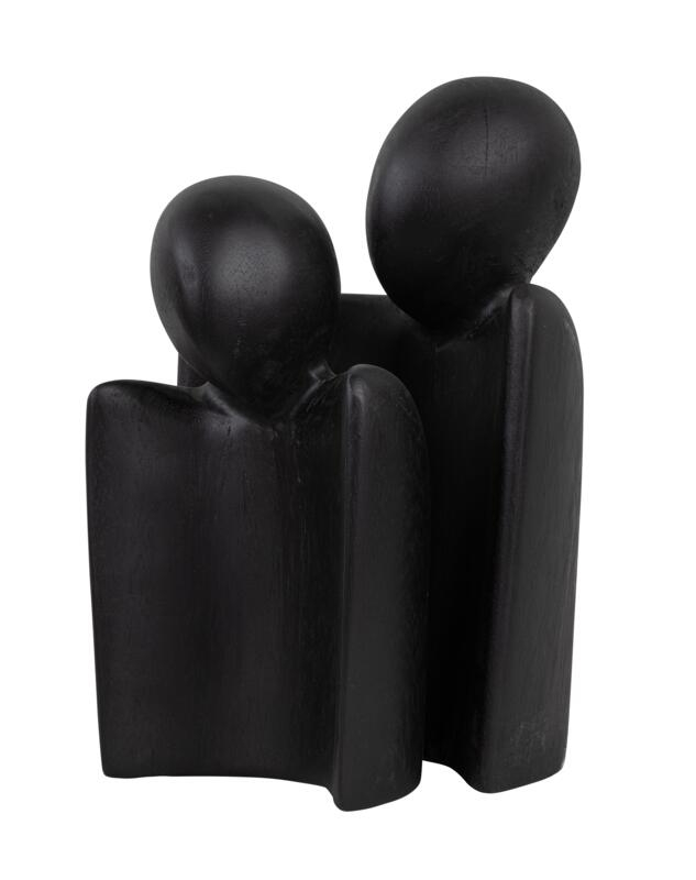 Must Living Deco Object Love Couple Set van 2 Zwart
