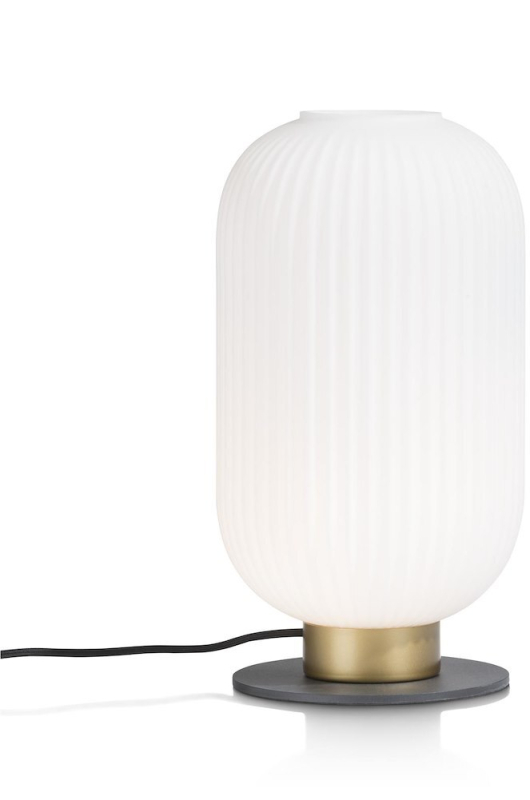 Coco Maison Tafellamp David 1-Lichts Zwart 37cm