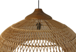 HSM Collection Hanglamp Rotan 65cm Naturel Rotan/Teak