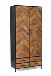 Kabinet Brooklyn 2 Lade 90cm - Giga Meubel