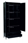 Kabinet York 2 Lade 90cm - Giga Meubel