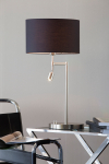 Light & Living Lampvoet Montana Nikkel Satijn met Led 47,5cm