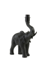Light & Living Lampvoet Elephant Mat Zwart 37x14x40cm