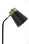 Light & Living Bureaulamp Braja Mat Zwart 55cm