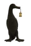 Light & Living Tafellamp Duck Zwart 65cm
