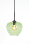 Light & Living Hanglamp Mayson Glas Groen Ø30cm