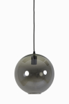Light & Living Hanglamp Subar Smoke Glas Ø30cm