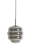 Light & Living Hanglamp Misty Smoke Glas Ø30cm