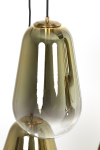Light & Living Hanglamp Maeve 7-Lichts Glas Goud 100cm