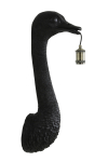 Light & Living Wandlamp Ostrich Mat Zwart 72cm