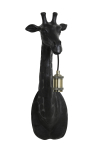 Light & Living Wandlamp Giraffe Mat Zwart 61cm