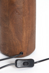 Light & Living Lampvoet Trapino Mangohout Mat Bruin 42cm