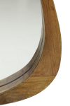 Light & Living Spiegel Sonora Mangohout Olie Bruin 80x70cm