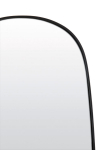 Light & Living Spiegel Libra Mat Zwart Smoke Glas 40x100cm