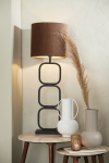Light & Living Lampvoet Lutika Mat Zwart 69cm