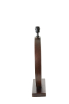 Light & Living Lampvoet Tinar Mangohout Mat Roodbruin 64cm