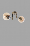 Hanglamp Dolunay Metaal Koper 2-Lichts