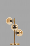 Tafellamp Simay Metaal Goud 3-Lichts