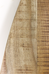 HSM Collection Ovaal Tafelblad 180cm Naturel Mangohout