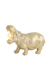 Light & Living Tafellamp Hippo Mat Goud