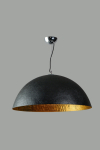 Mezzo Tondo Hanglamp Zwart/Goud 70cm - Giga Meubel