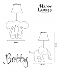 Tafellamp Bobby de Olifant