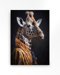 Urban Cotton Wandkleed Giraffe Small 80x110cm