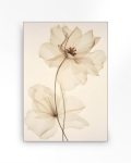 Urban Cotton Wandkleed White Flowers Medium 110x145cm