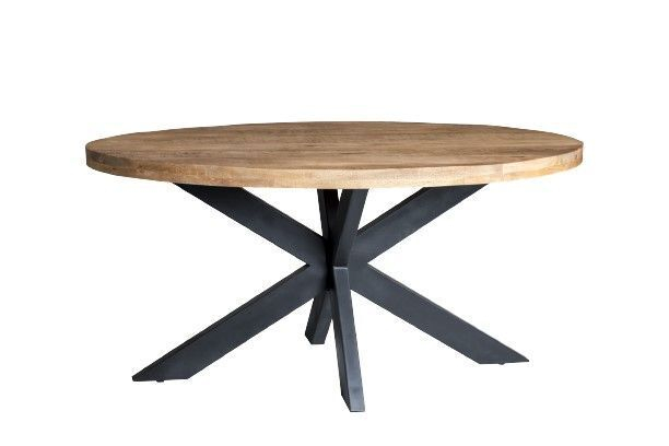 Eetkamertafel Rocky Ovaal 160cm - Giga Meubel