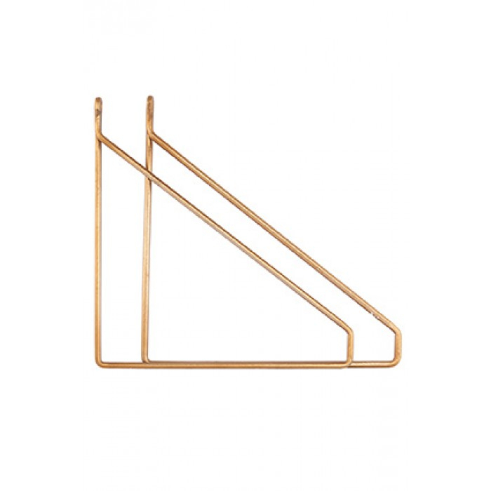 House Doctor Plankdrager Brass Koper Set Van 2
