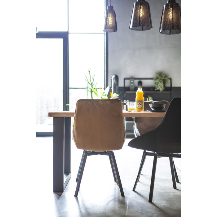 stoel beau velvet oker by boo giga meubel giga meubel