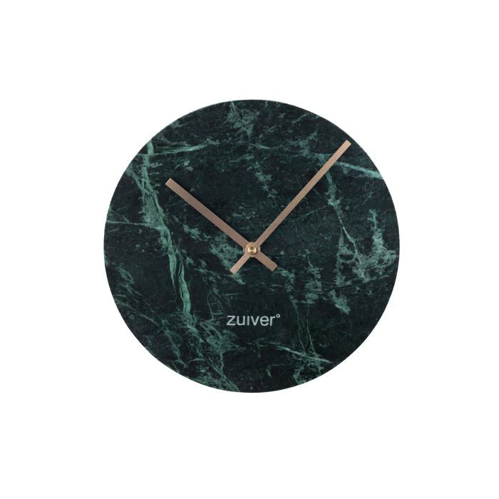 Zuiver Wandklok Marble Time Groen
