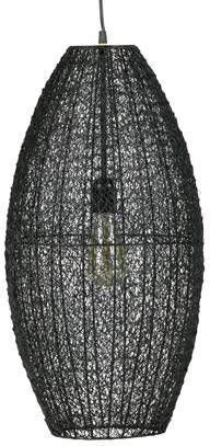 Creative hanglamp metaal zwart l