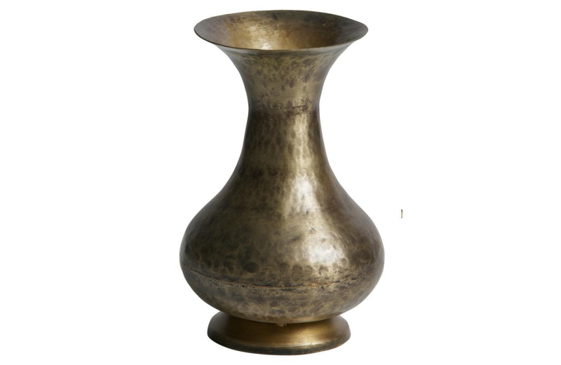 BePureHome Vaas Grail Metaal Antique Brass
