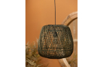 Woood Exclusive Hanglamp Moza Bamboe Groen 36x36cm