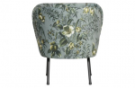 BePureHome Fauteuil Vogue Velvet Poppy Grijs