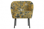 BePureHome Fauteuil Vogue Velvet Poppy Mosterd