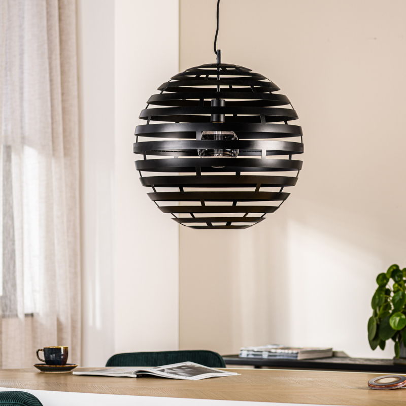 Hanglamp Anna 50cm Zwart - Giga Meubel