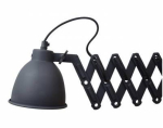 Wandlamp Harmonica ¯12cm. vintage black