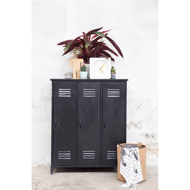 Lockerkast Sisley Zwart - Giga Meubel
