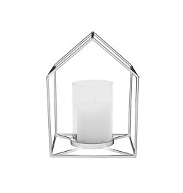 Present Time Windlicht House Chrome